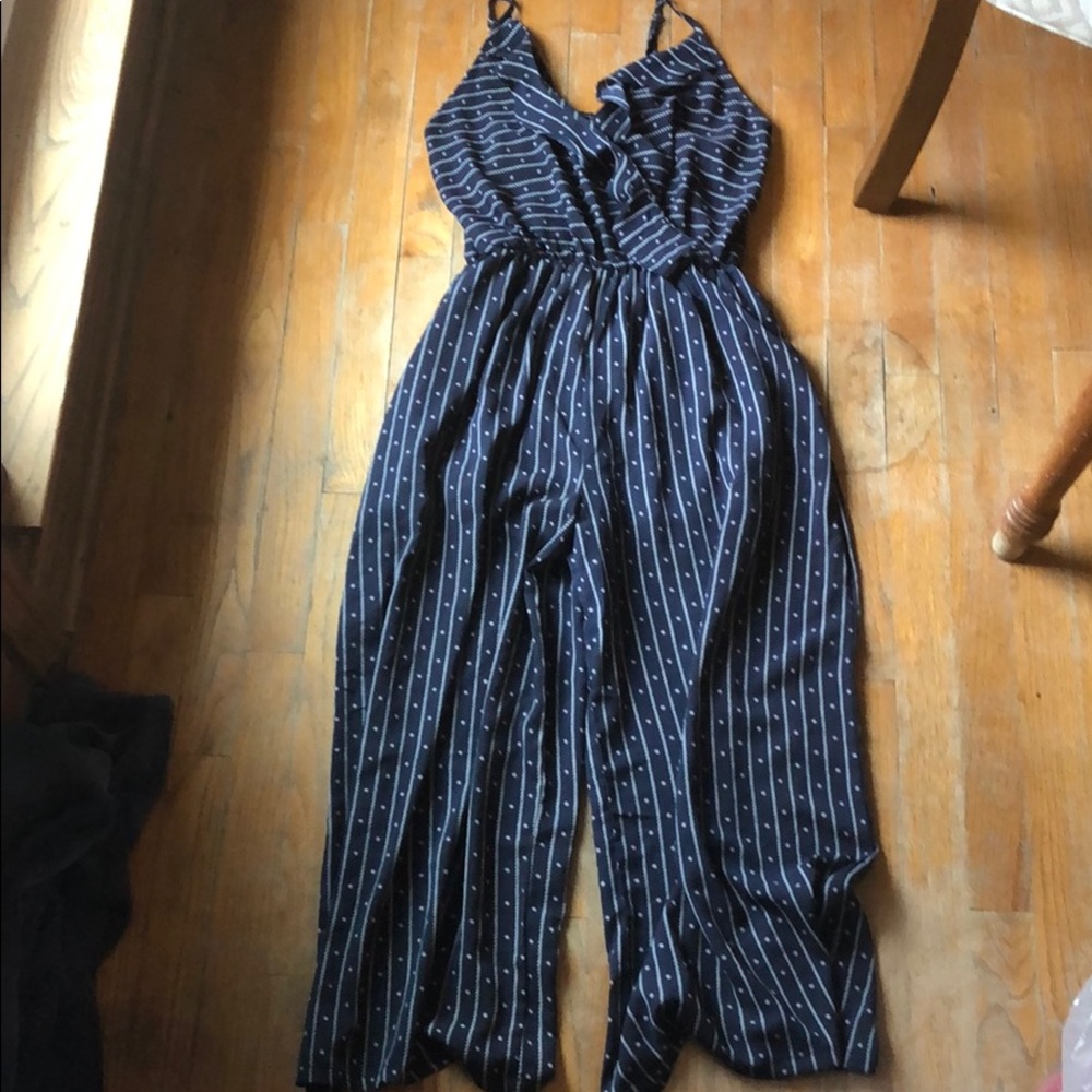 Fashion Magazine wide leg jumpsuit